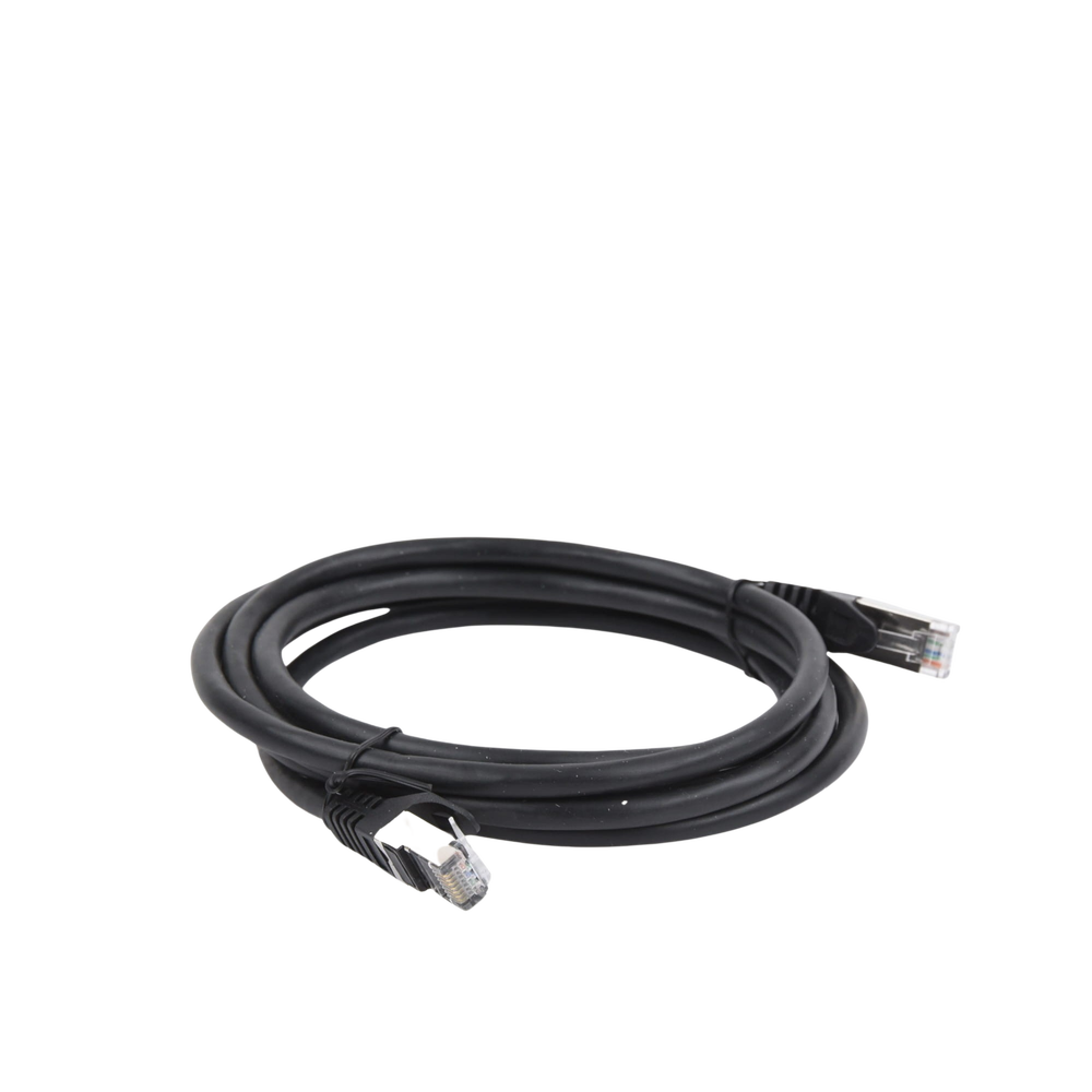 Cable de Parcheo FTP Cat6 - 2.0 Metros (6.56 Pies) - Negro - Image 3