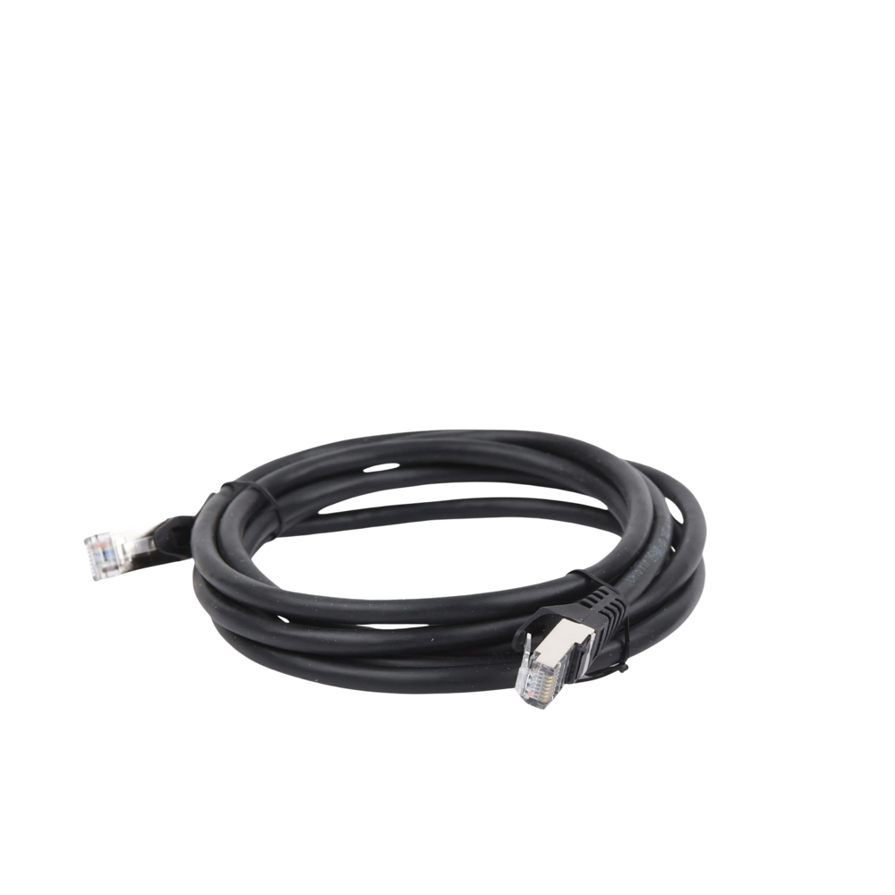Cable de Parcheo FTP Cat6 - 2.0 Metros (6.56 Pies) - Negro - Image 4