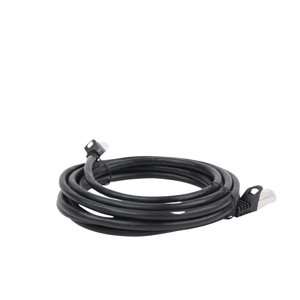 Cable de Parcheo FTP Cat6 - 3.0 Metros (9.84 Pies) - Negro - Image 3