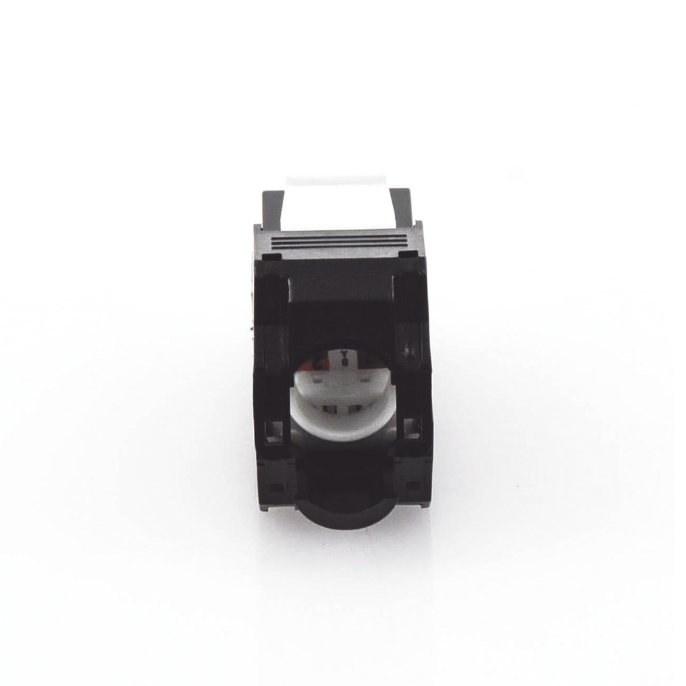 M?dulo Jack Keystone Cat5e (Toolless), con Terminaci?n en ?ngulo 180 - Color Negro, Compatible con Faceplate y Patchpanel Linkedpro - Image 4