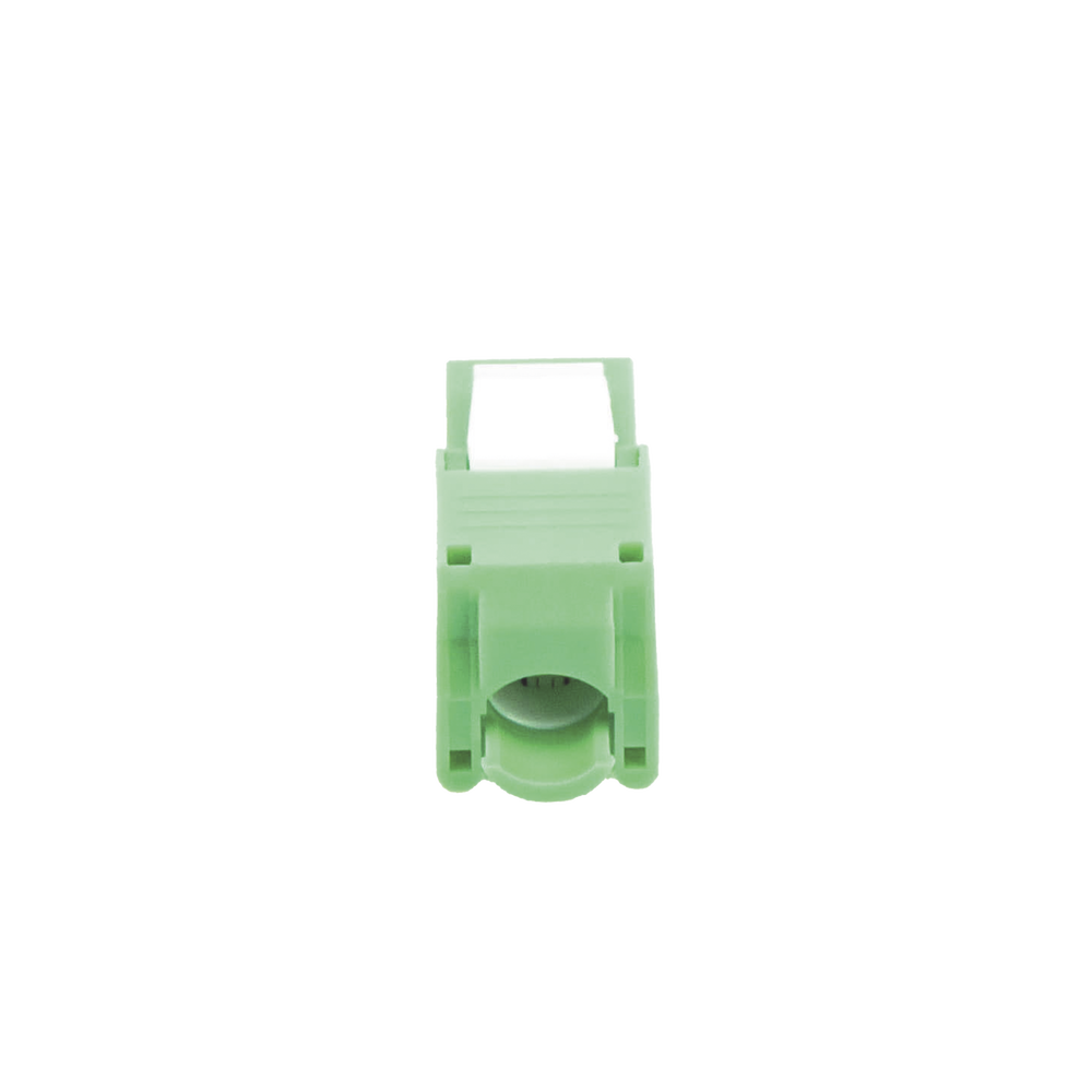 M?dulo Jack Keystone Cat6 (Toolless), con Terminaci?n en ?ngulo 180 - Color Verde, Compatible con Faceplate y Patchpanel Linkedpro - Image 2