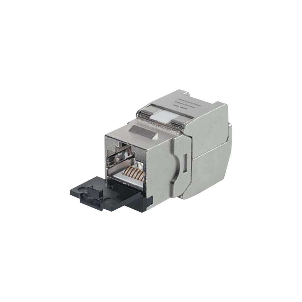 M?dulo Jack STP Keystone Toolless (Sin Herramienta) CAT6A con Tapa