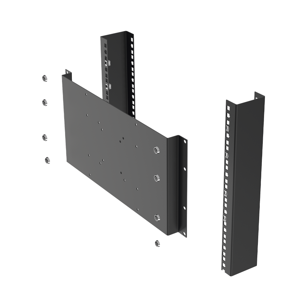 Montaje para Monitor VESA 75x75 hasta 200x200. Compatible con rack 19" 5U. - Image 2