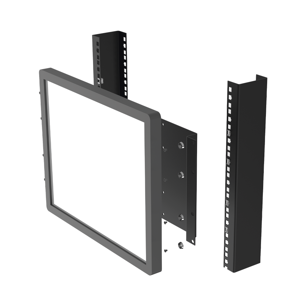 Montaje para Monitor VESA 75x75 hasta 200x200. Compatible con rack 19" 5U. - Image 3