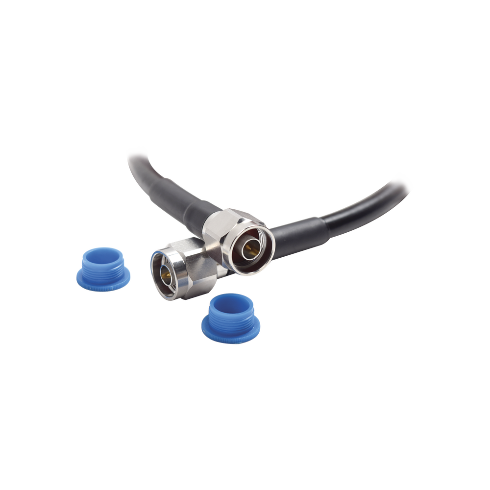 Jumper Flexible de Baja P?rdida para Equipos Inal?mbricos hasta 7 GHz N-Macho a N-Macho, 60 cm (23.62 pulgadas)