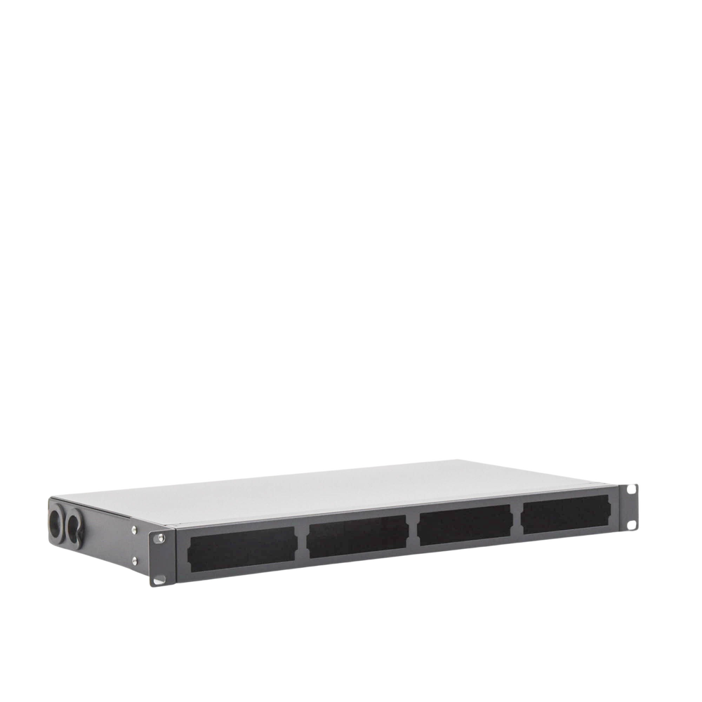 Distribuidor de Fibra ?ptica Vac?o 19 Pulgadas, Acepta 4 Placas Acopladoras de Linkedpro, Hasta 24 Fibras, 1UR, Incluye Charola de Empalme - Image 5