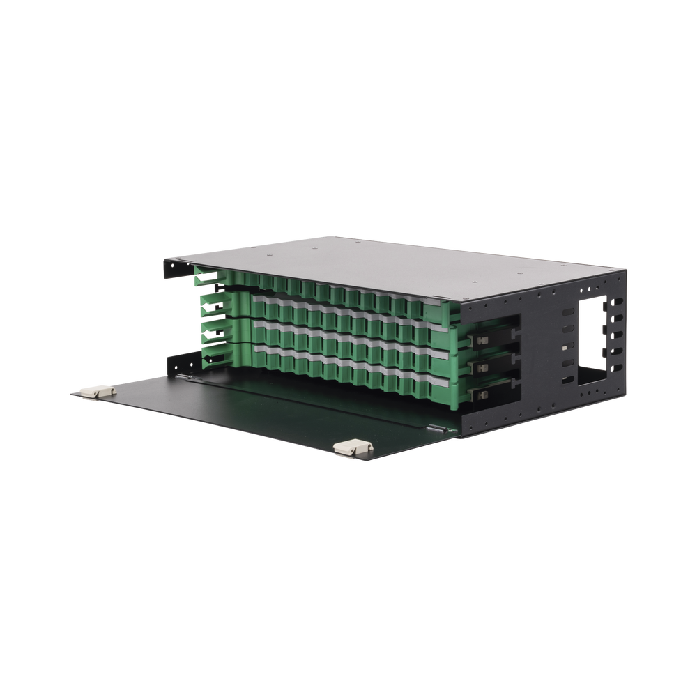 Distribuidor de Fibra ?ptica con Bandejas Deslizables, Vac?o, 19 Pulgadas (48.26 cm), Acepta 48 Adaptadores LC Duplex o LC Simplex o 48 SC Simplex, 3U - Image 3