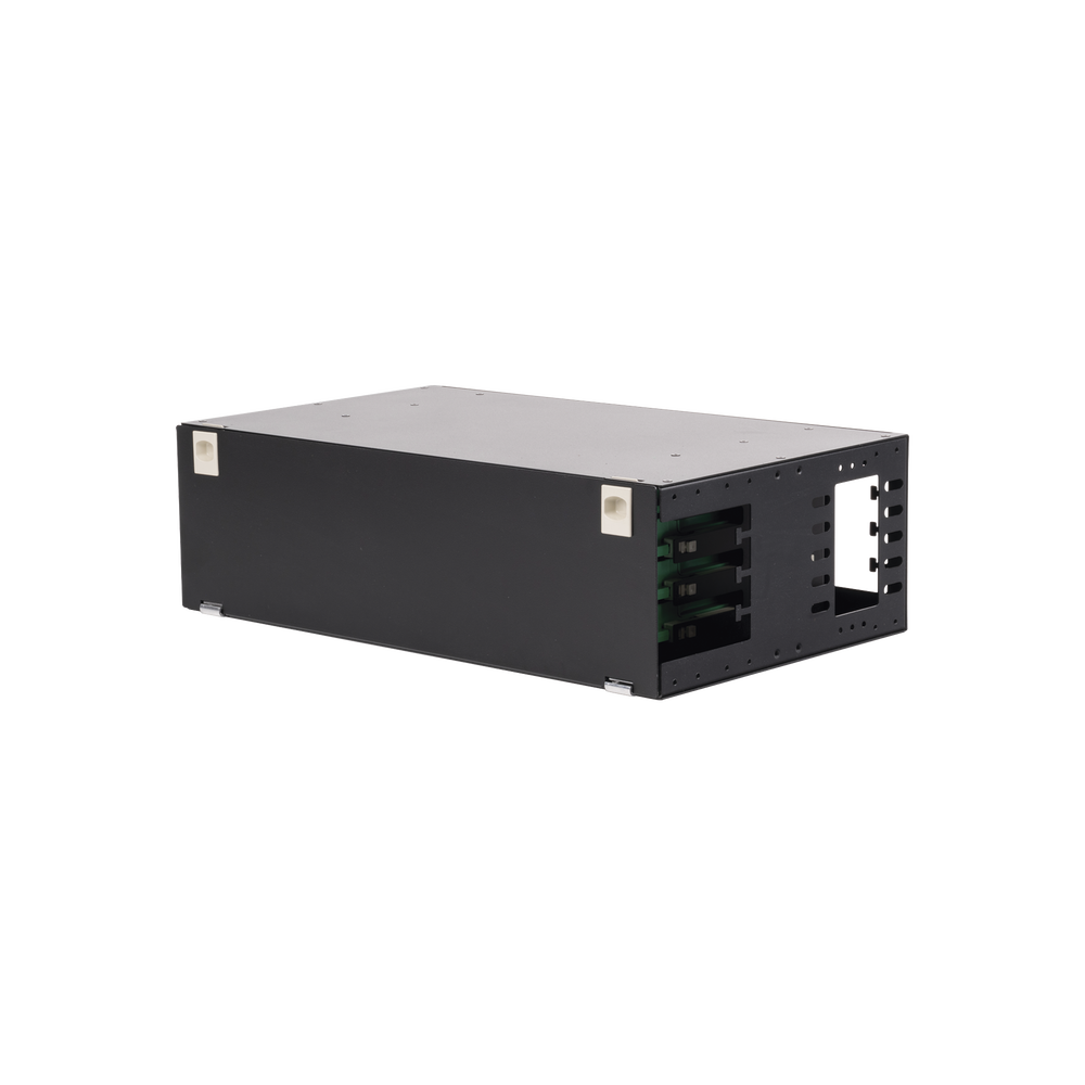 Distribuidor de Fibra ?ptica con Bandejas Deslizables, Vac?o, 19 Pulgadas (48.26 cm), Acepta 48 Adaptadores LC Duplex o LC Simplex o 48 SC Simplex, 3U - Image 4