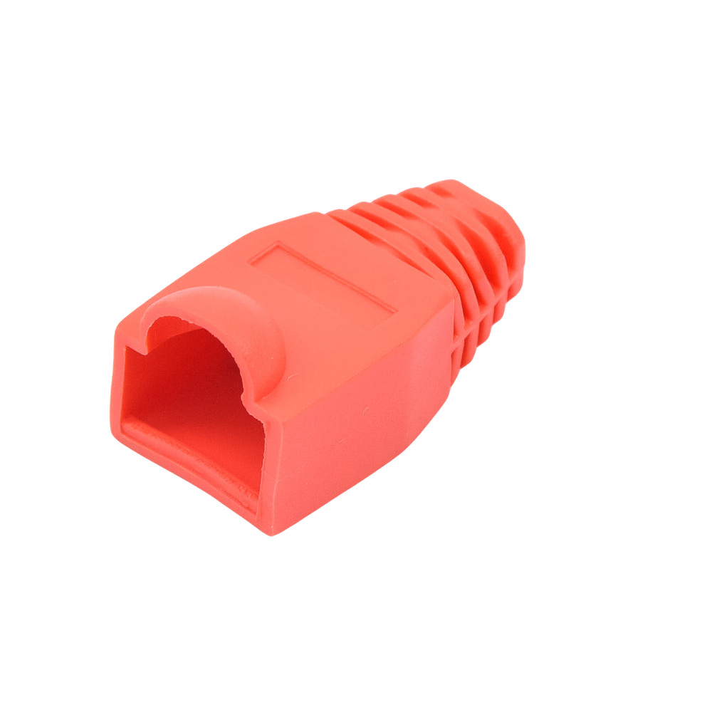 Bota Pl?stica para Protecci?n de Plug RJ45, Color Rojo - Image 4