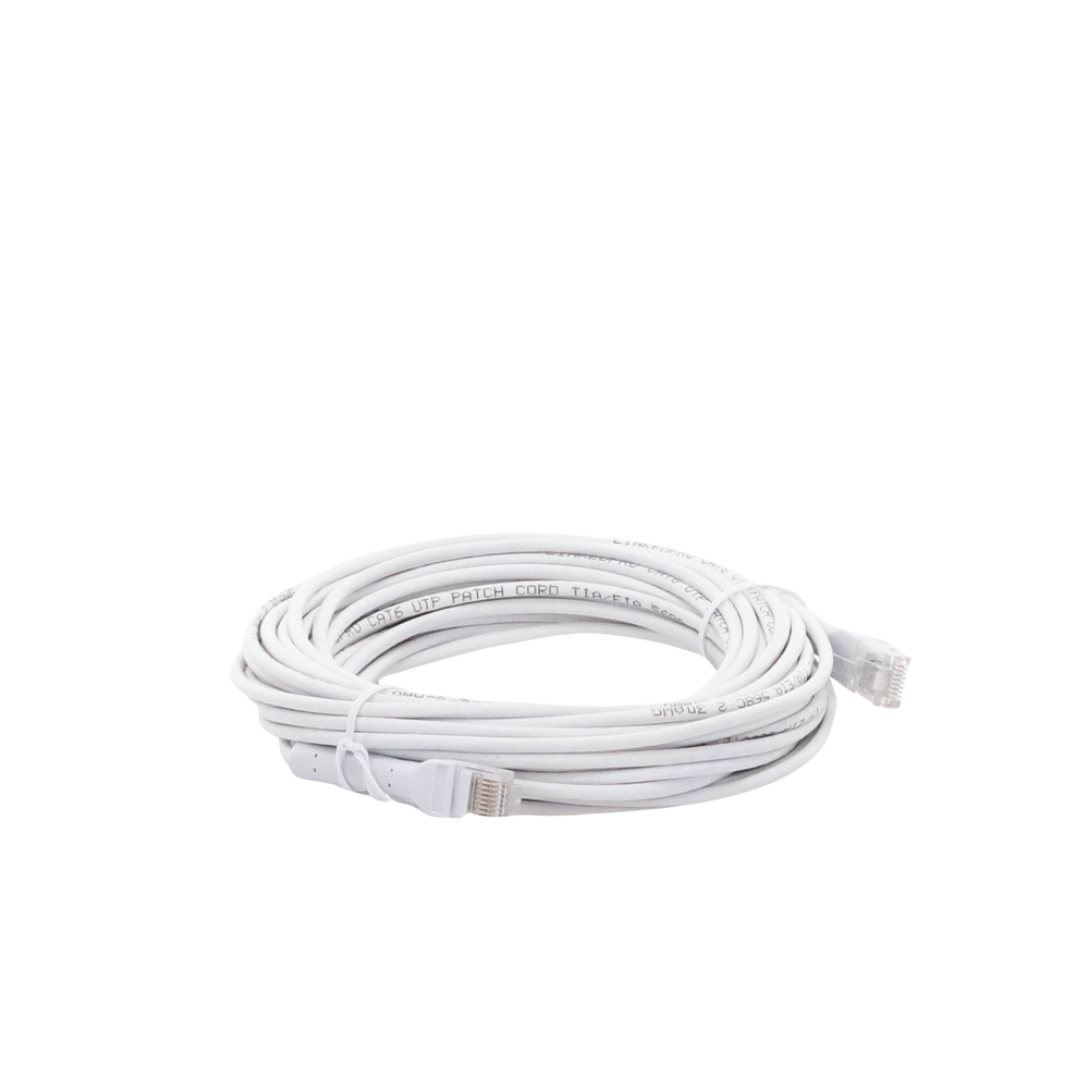 Mini Patch Cord Cat6 Ultra Slim 10 Metros (32.81 Pies) Blanco ? Ahorra Espacio sin Organizadores, con Bota Flexible - Image 6