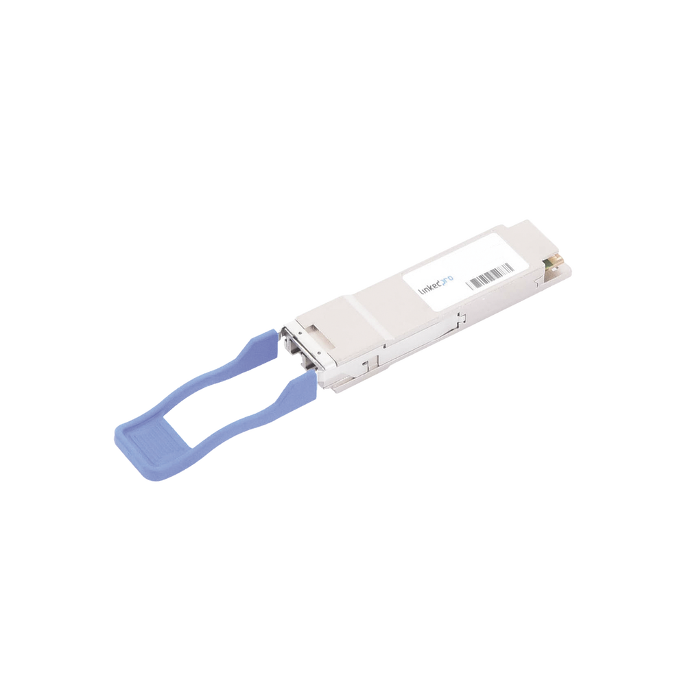 Transceptor Óptico QSFP28 (Mini-Gbic) / Monomodo 1310 nm / 100 Gbps / 100GBASE-LR4 / Conectores LC/UPC Dúplex / DDM / Hasta 80 km
