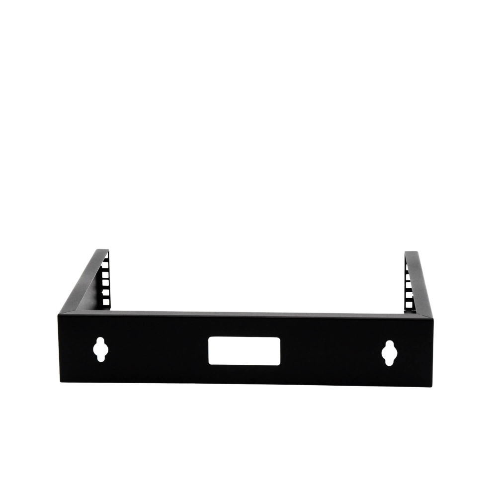 Rack Abierto de montaje en Pared, de 19in, Espacio para 2 Unidades de rack, Se envía el Gabinete Armado.