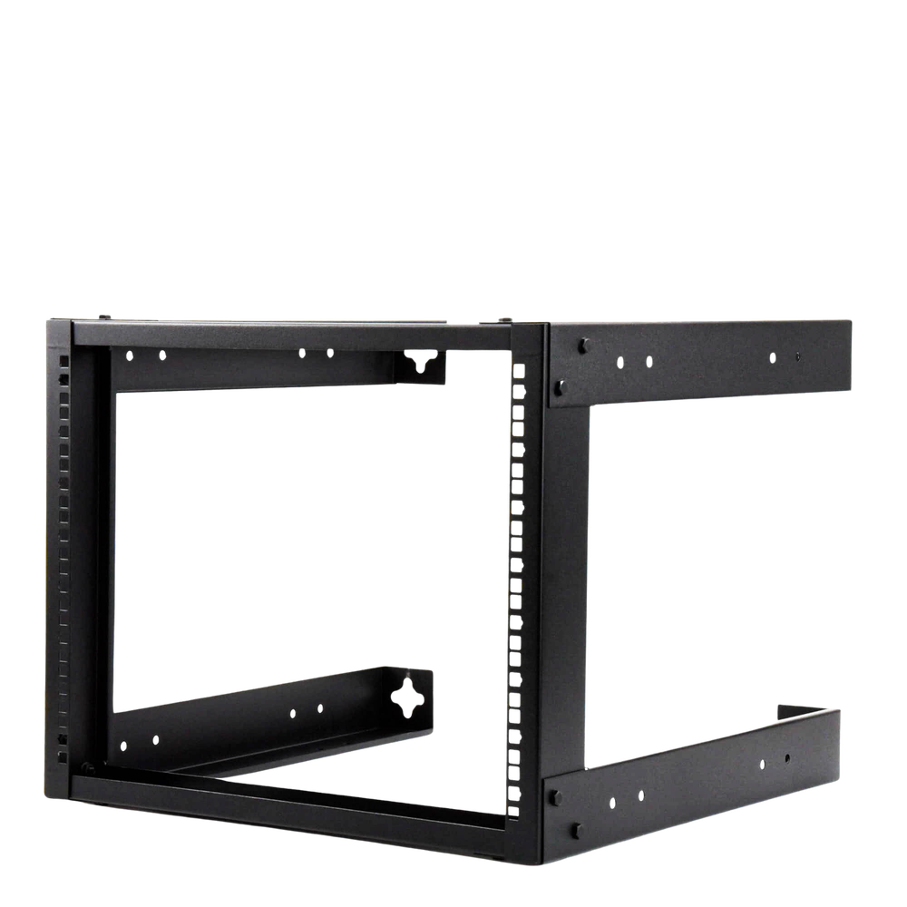 Rack Abierto de montaje en Pared, de 19in, 8 Unidades de rack