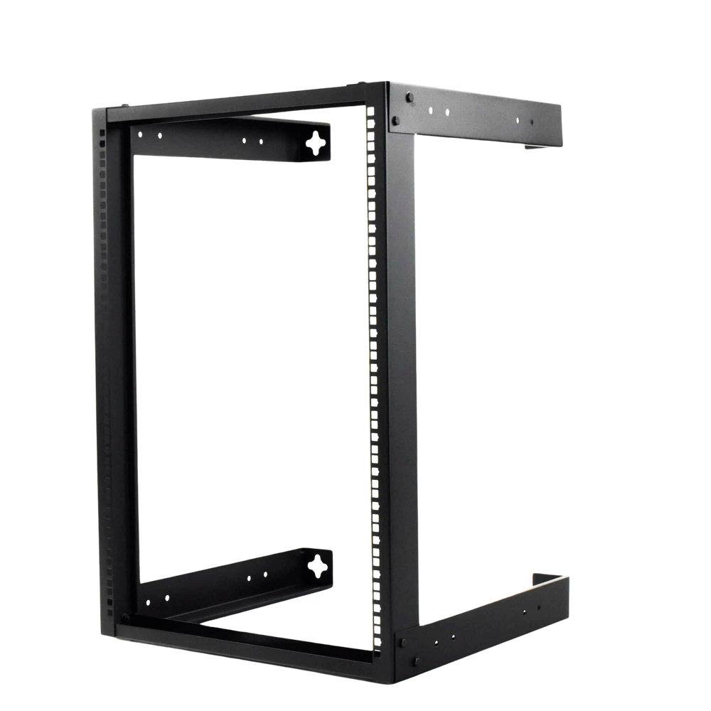 Rack Abierto de montaje en Pared, de 19in, 16 unidades de rack