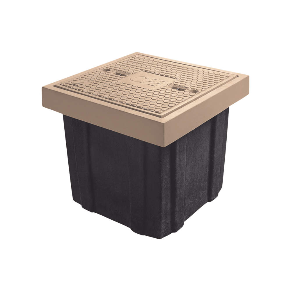 Registro El?ctrico para Uso Peatonal 60 x 60 x 40 cm (23.62 x 23.62 x 15.75 Pulgadas), Resistencia 3 Toneladas, Uso Peatonal