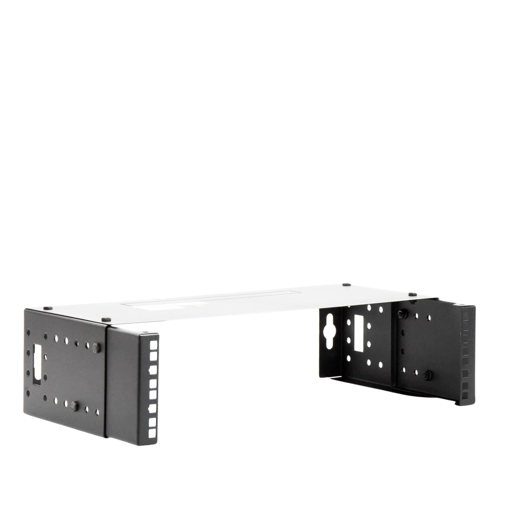 Rack Abierto de montaje en Pared, de 19in, Profundidad Ajustable (8" a 12") de 2.5 Unidades de rack, con Capacidad de Crecimiento. - Image 5