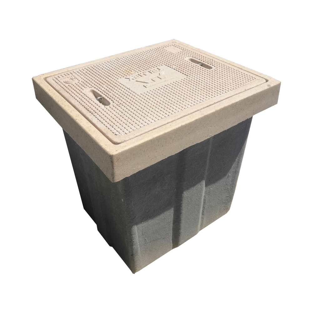 Registro de Telecomunicaciones L1T Ligero, 1 Tapa, Resistencia 3 Toneladas, Uso Peatonal