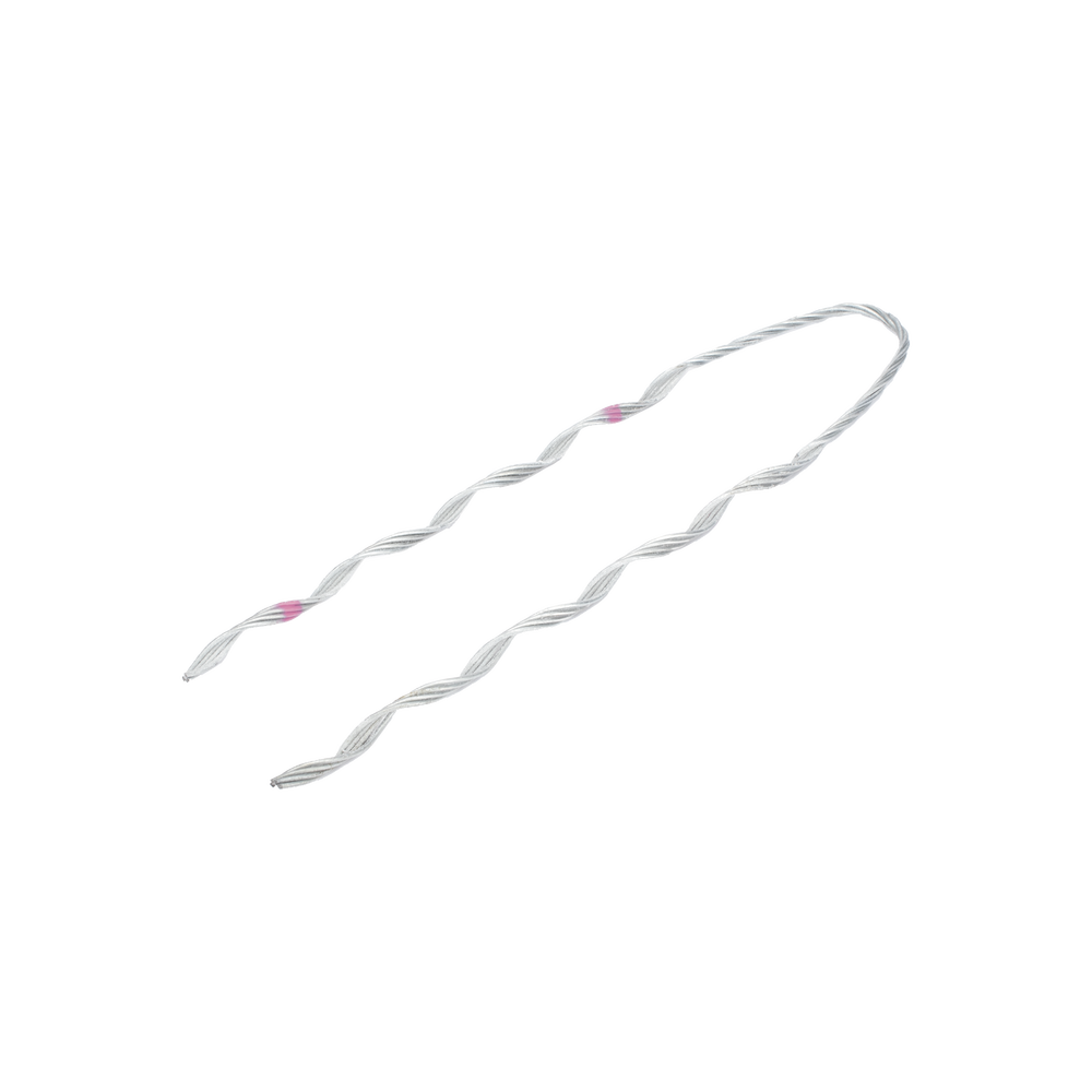 Remate Preformado de Acero Galvanizado para Fibra Mini-ADSS de 24 hilos, diámetros 7.5 - 8 mm