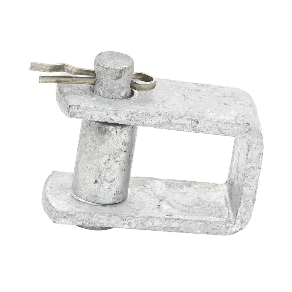 Herraje tipo "D" pequeño con chaveta - Image 2