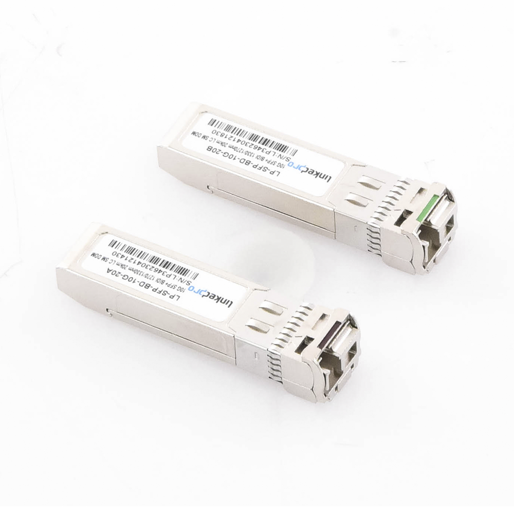 Transceptores Ópticos Bidireccionales SFP+ (Mini-Gbic) / Monomodo 1270 & 1330 nm / 10 Gbps / 1000BASE-BX / Conector LC/UPC Simplex / DDM / Hasta 20 km / 2 Piezas - Image 3