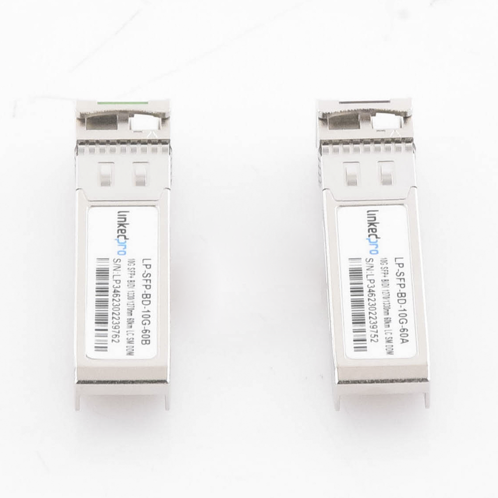 Transceptores Ópticos Bidireccionales SFP+ (Mini-Gbic) / Monomodo 1270 & 1330 nm / 10 Gbps / 10GBASE-BX / Conector LC/UPC Simplex / DDM / Hasta 60 km / 2 Piezas - Image 2