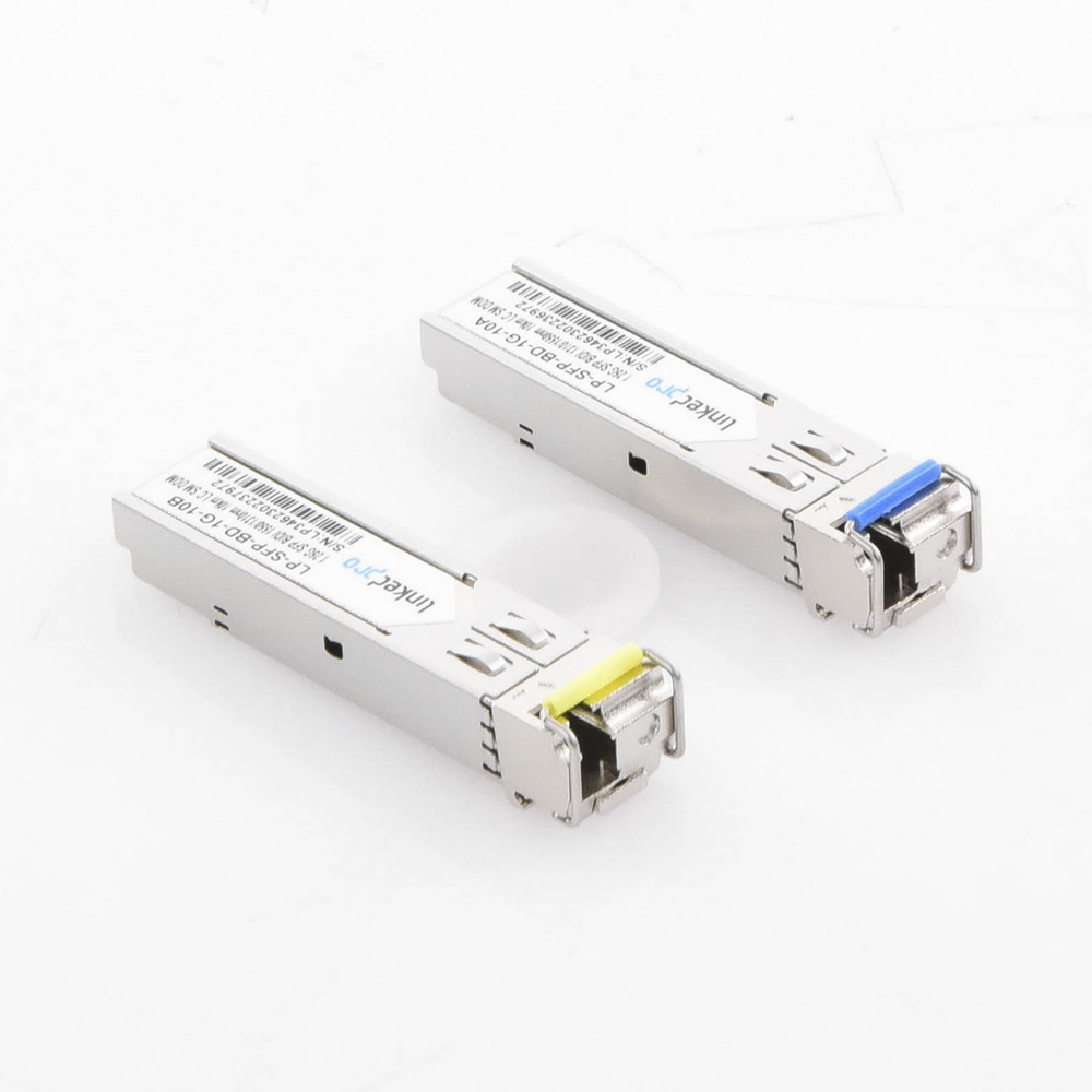 Transceptores Ópticos Bidireccionales SFP (Mini-Gbic) / Monomodo 1310 & 1550 nm / 1.25 Gbps / 1000BASE-BX / Conector LC/UPC Simplex / DDM / Hasta 10 km / 2 Piezas - Image 3