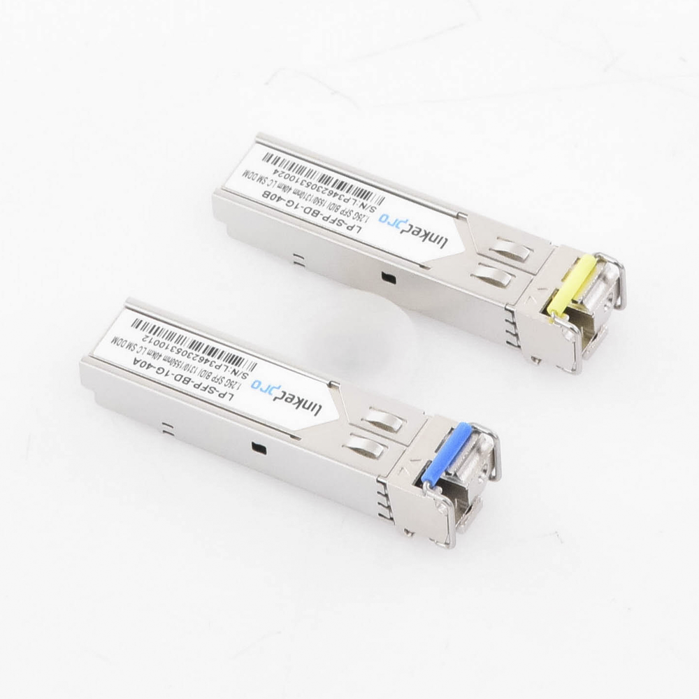 Transceptores Ópticos Bidireccionales SFP (Mini-Gbic) / Monomodo 1310 & 1550 nm / 1.25 Gbps / 1000BASE-BX / Conector LC/UPC Simplex / DDM / Hasta 40 km / 2 Piezas - Image 3