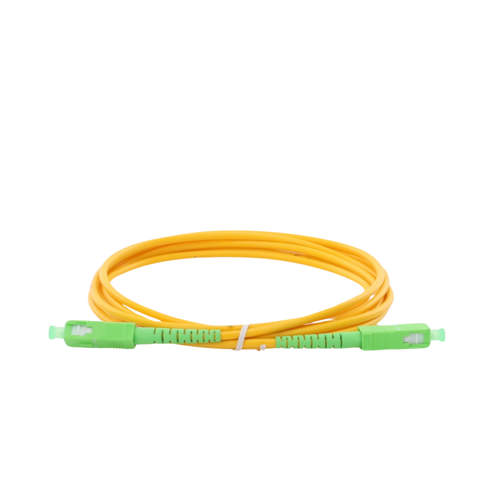 Jumper de Fibra ?ptica Monomodo SC/APC-SC/APC Simplex de 3 Metros (9.84 Pies), 3mm - Image 2