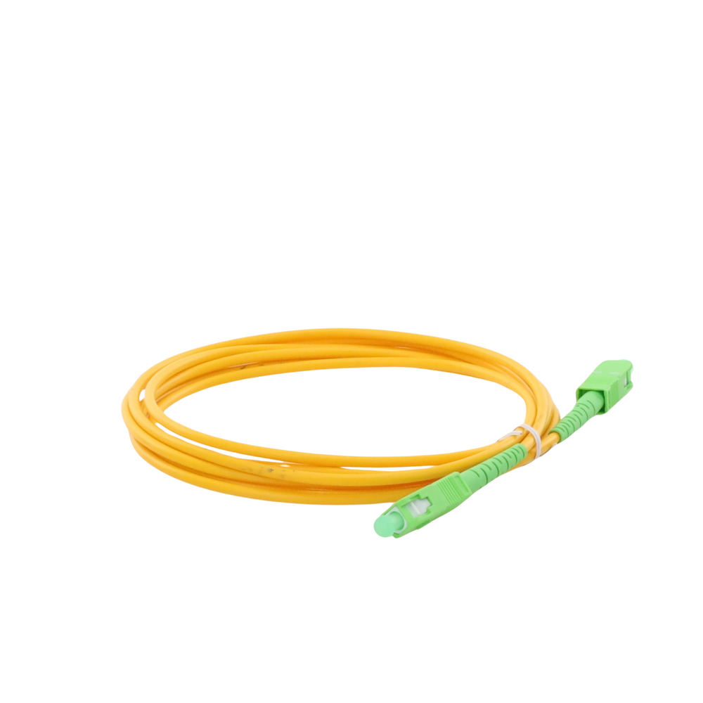Jumper de Fibra ?ptica Monomodo SC/APC-SC/APC Simplex de 3 Metros (9.84 Pies), 3mm - Image 3
