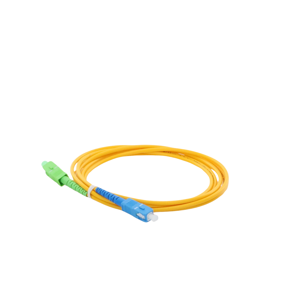 Jumper de Fibra ?ptica Monomodo SC/APC-SC/UPC Simplex de 2 Metros (6.56 Pies), 3mm - Image 3
