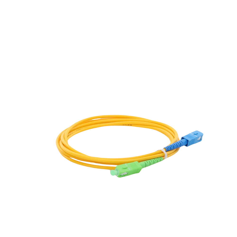 Jumper de Fibra ?ptica Monomodo SC/APC-SC/UPC Simplex de 2 Metros (6.56 Pies), 3mm - Image 4