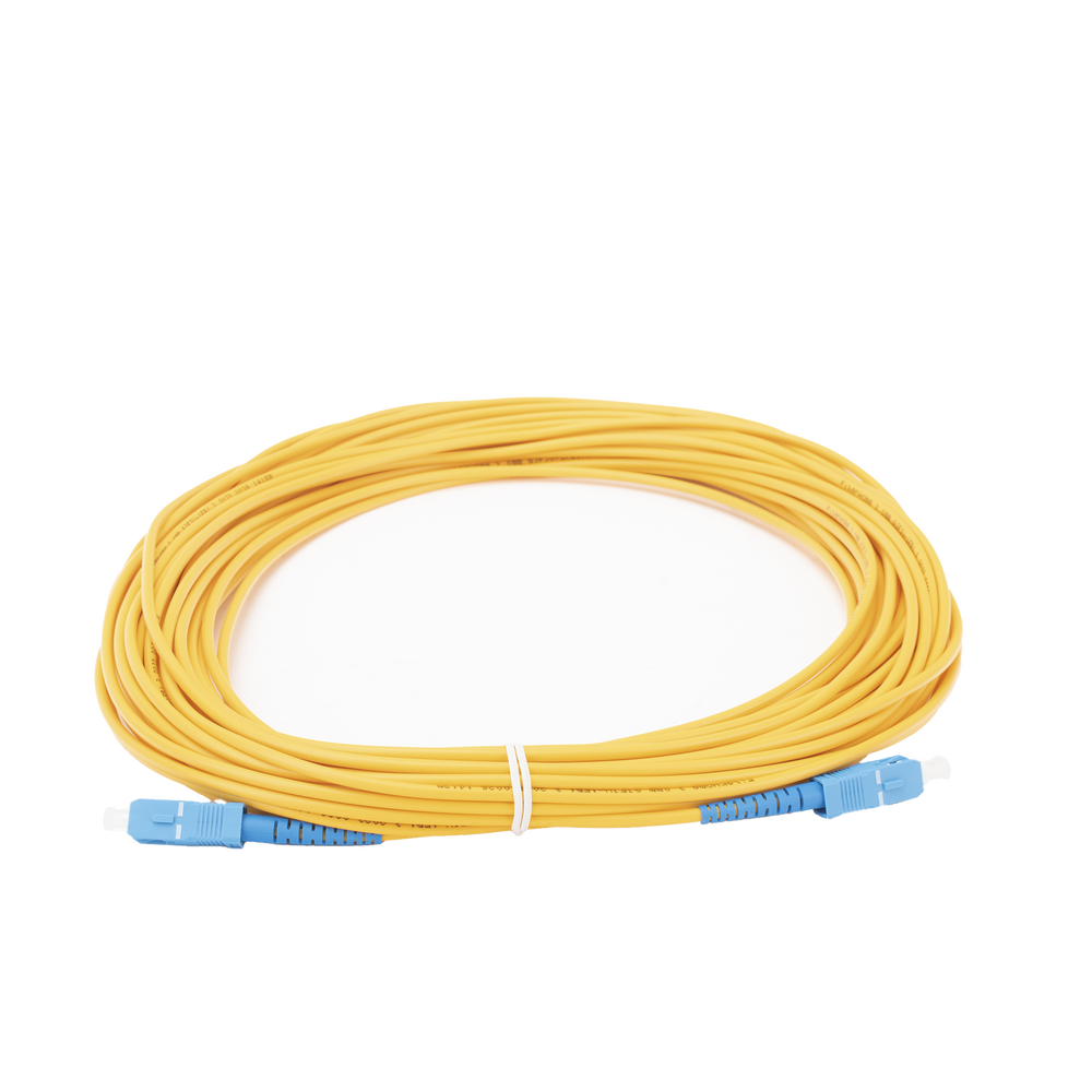 Jumper de Fibra ?ptica Monomodo SC/UPC-SC/UPC Simplex de 10 Metros (32.81 Pies), 3mm
