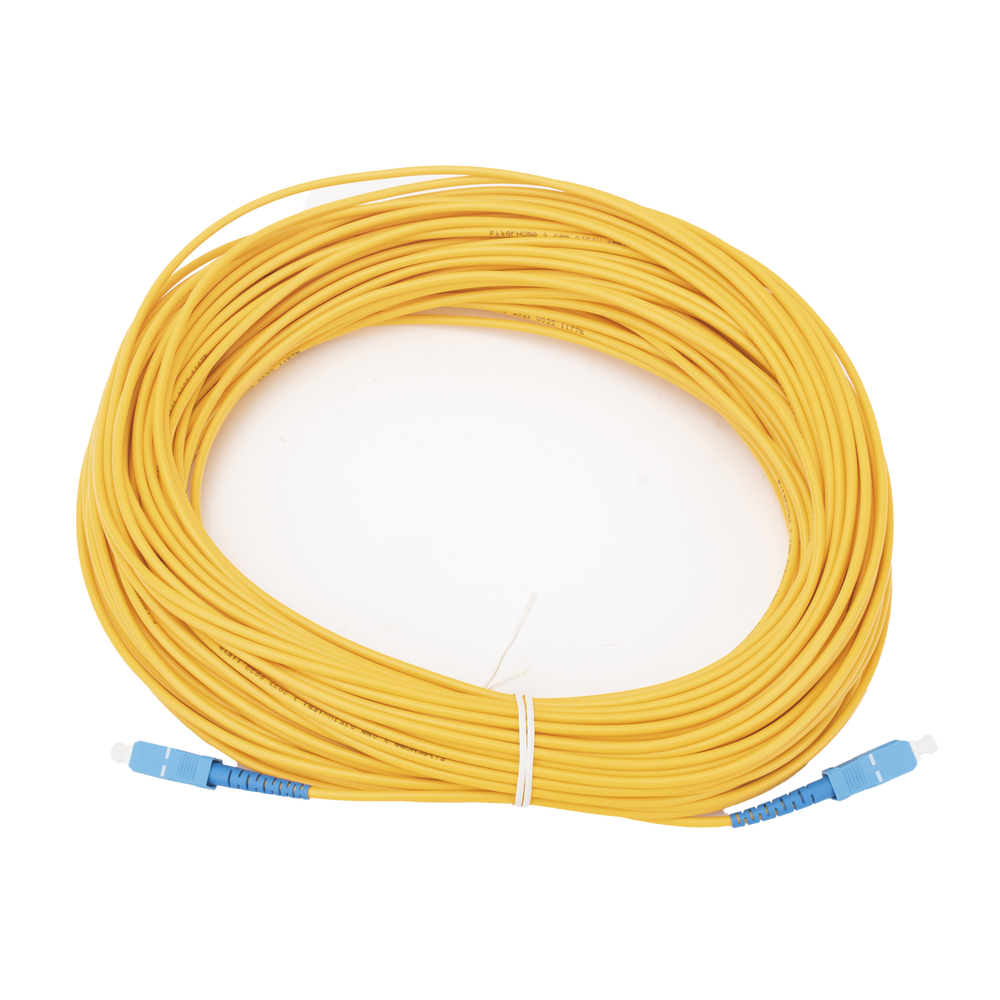 Jumper de Fibra ?ptica Monomodo SC/UPC-SC/UPC Simplex de 40 Metros (131.23 Pies), 3mm