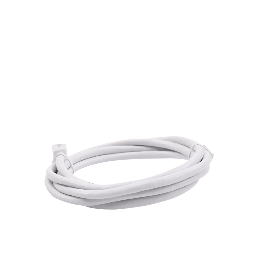 Patch Cord Cat6A 10G Blindado 2 Metros (6.56 Pies) Blanco - Image 3