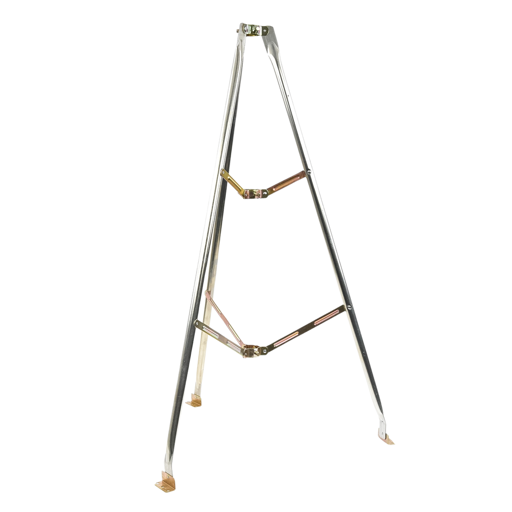 Montaje de tripie para exterior, altura total del tripie 1.52 m. Compatible con mástiles de hasta 3 m de largo 1 1/4 a 2" de diámetro - Image 2