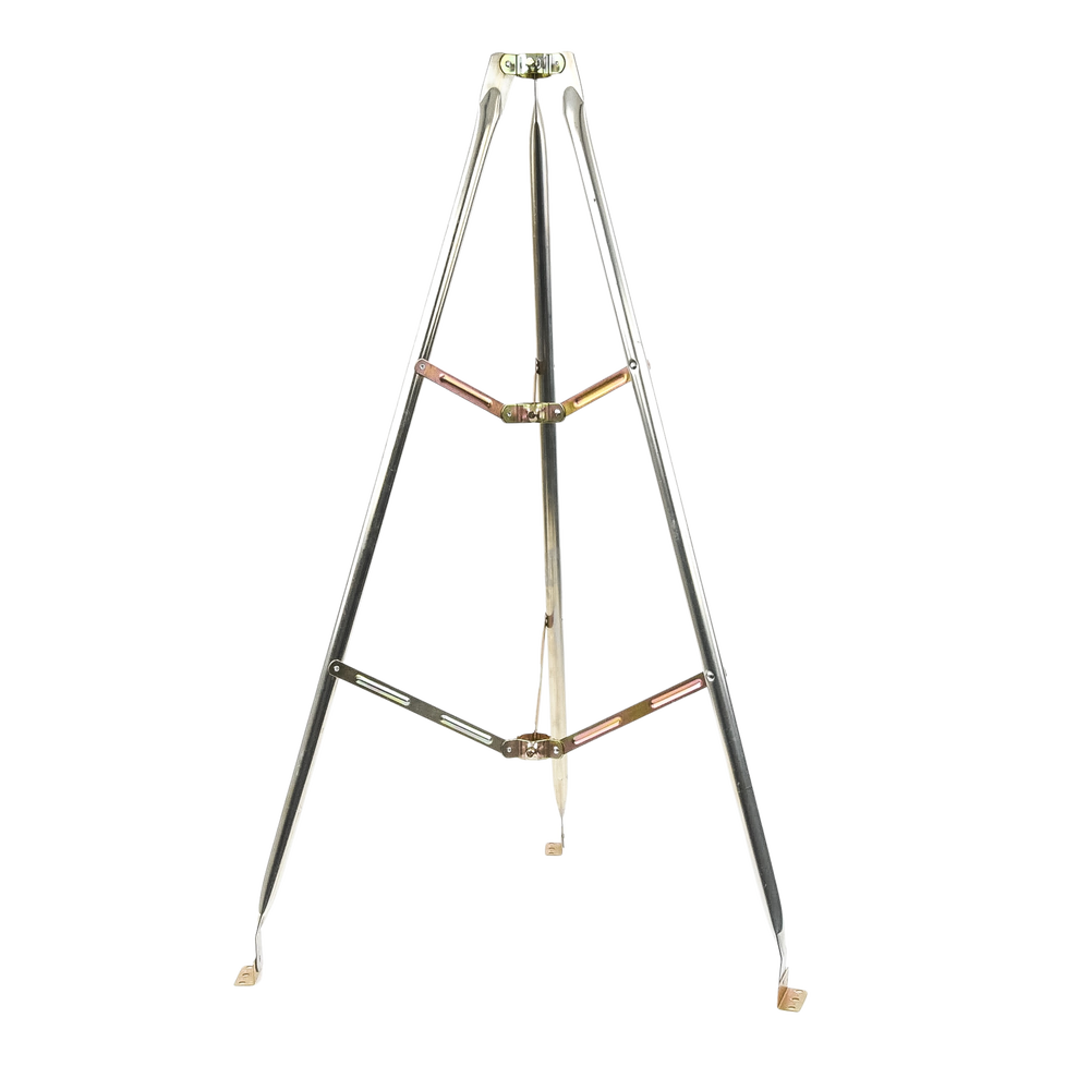 Montaje de tripie para exterior, altura total del tripie 1.52 m. Compatible con mástiles de hasta 3 m de largo 1 1/4 a 2" de diámetro - Image 3