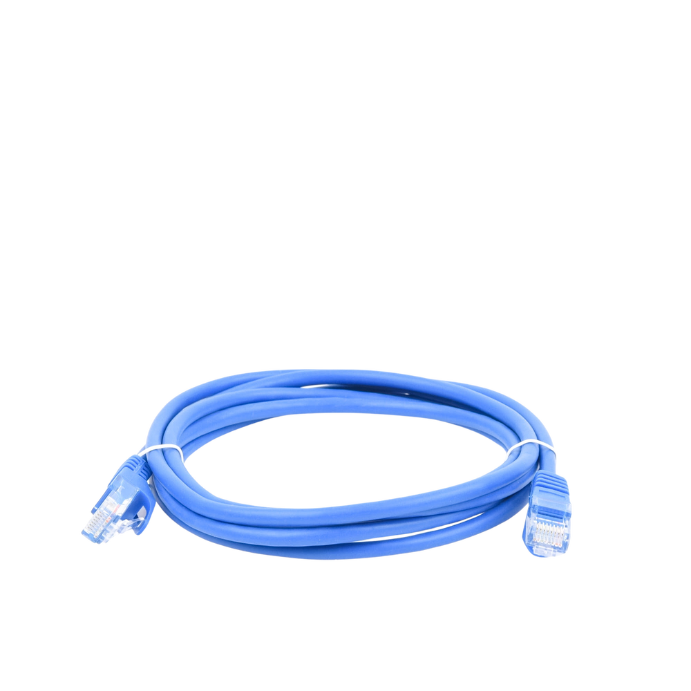 Cable de Parcheo UTP Cat5e - 2 Metros (6.56 Pies) - Azul - Image 4