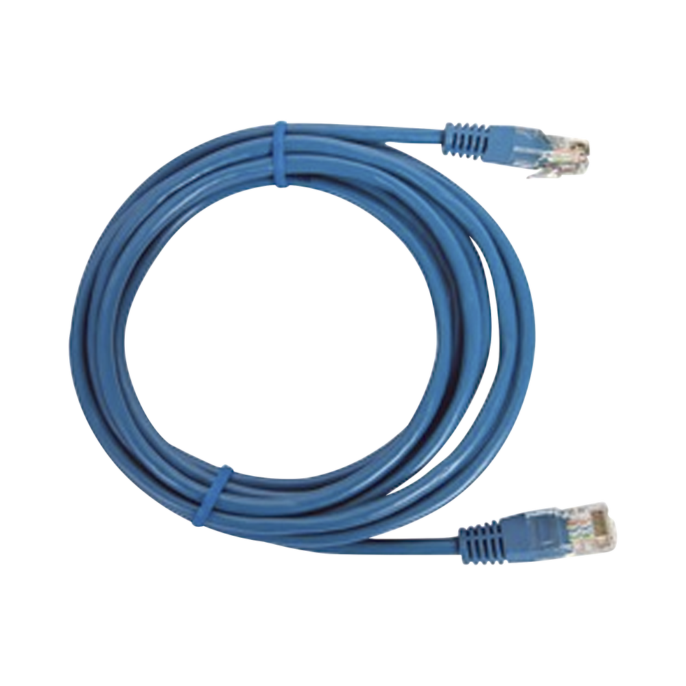 Cable de Parcheo UTP Cat5e - 2 Metros (6.56 Pies) - Azul