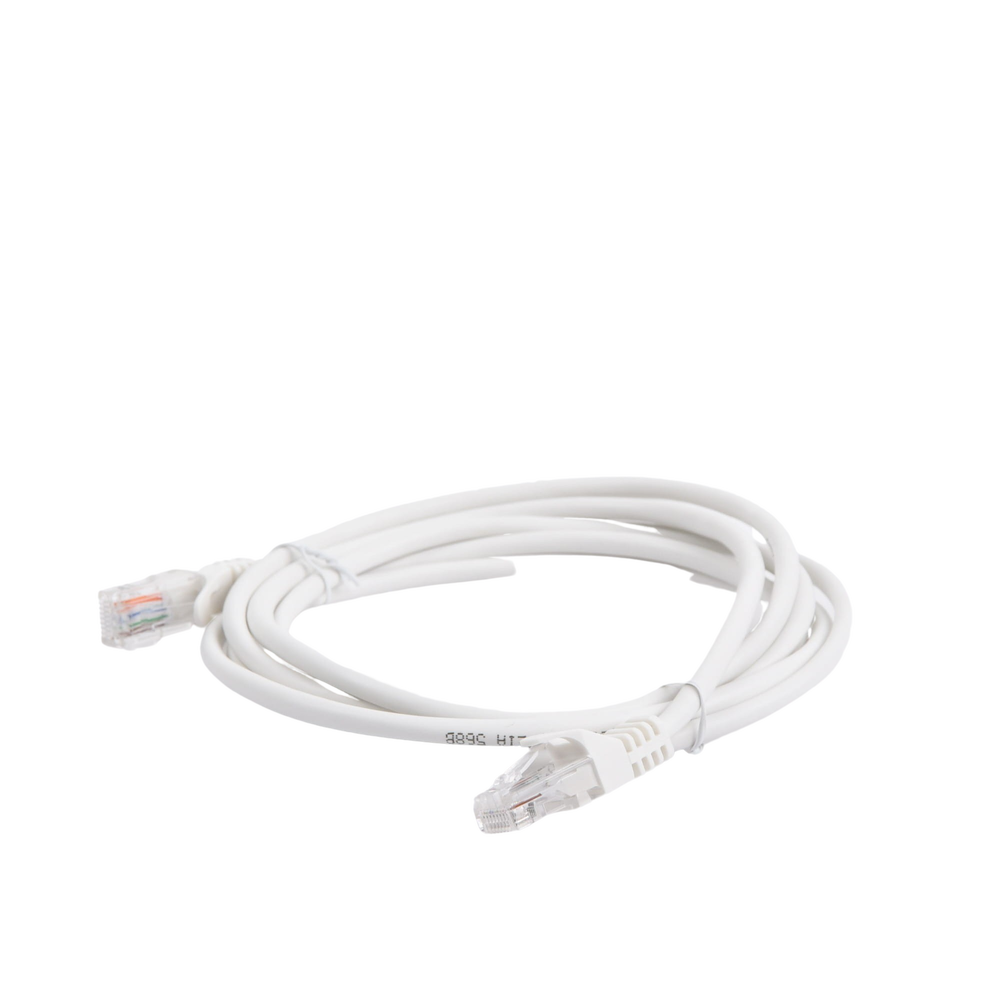 Cable de Parcheo UTP Cat5e - 2 Metros (6.56 Pies) - Blanco - Image 2