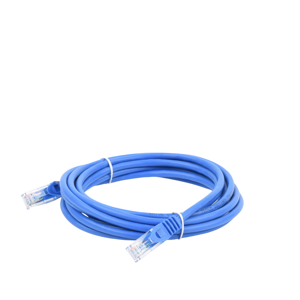 Cable de Parcheo UTP Cat5e - 3 Metros (9.84 Pies) - Azul - Image 2