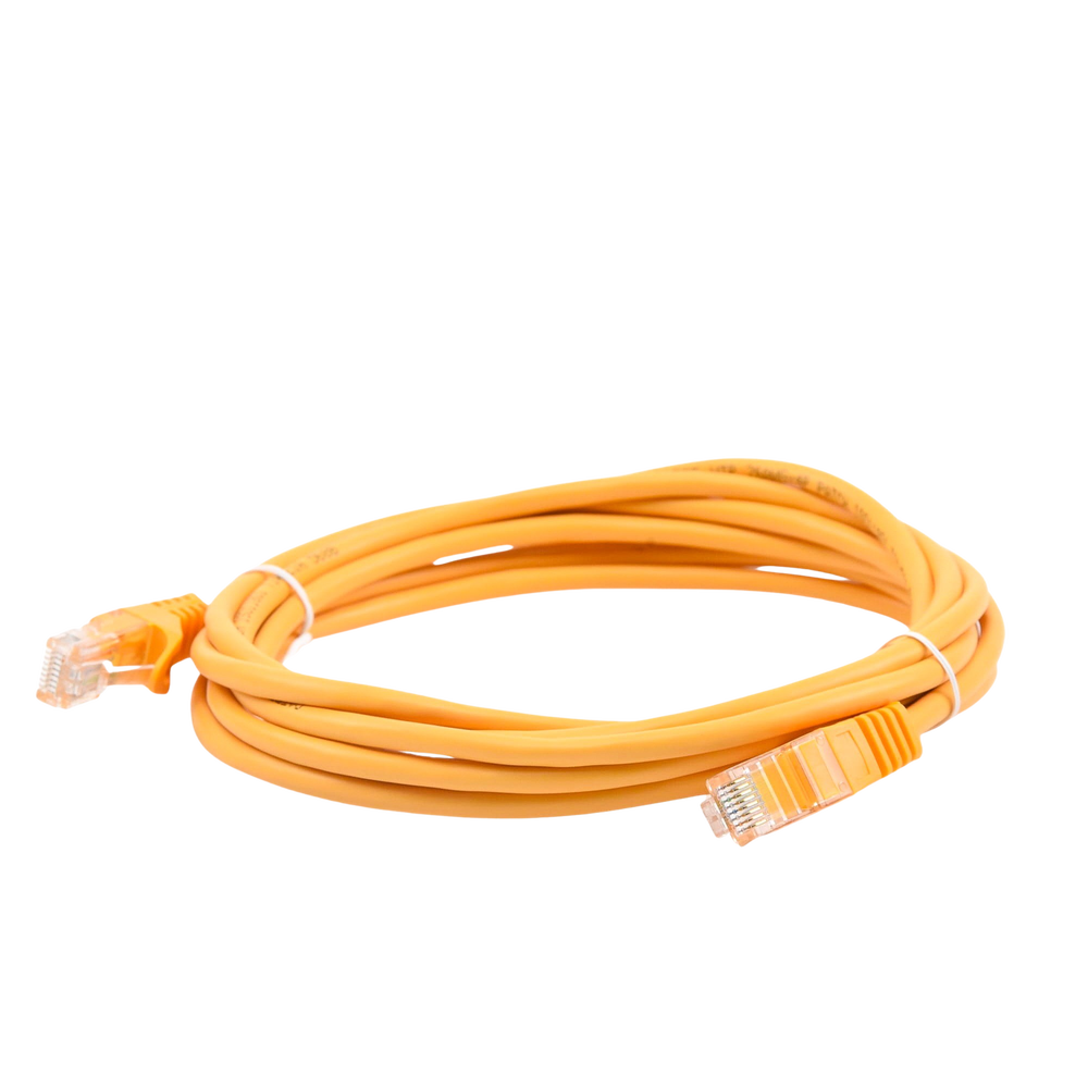 Cable de Parcheo UTP Cat5e - 3.0 Metros (9.84 Pies) - Amarillo