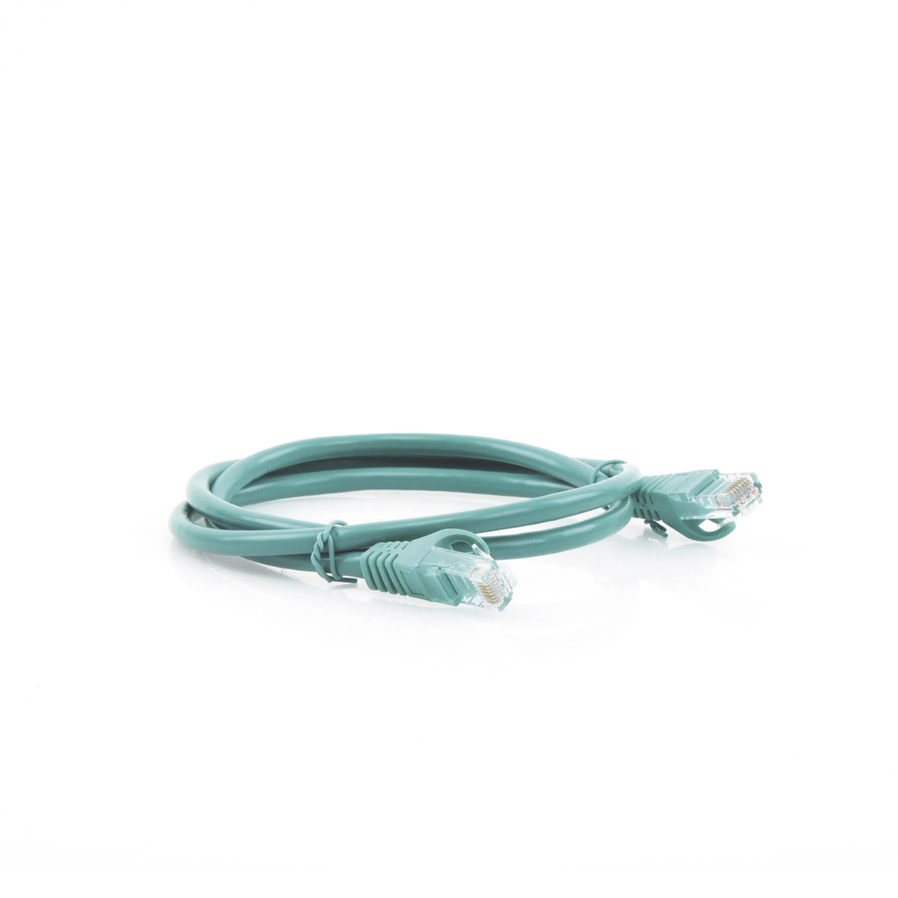 Cable de Parcheo UTP Cat6 - 1 Metro (3.28 Pies) - Verde - Image 3