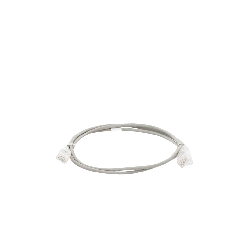 Cable de Parcheo Slim UTP Cat6 - 1 Metro (3.28 Pies), Gris, Di?metro Reducido (28 AWG) - Image 4