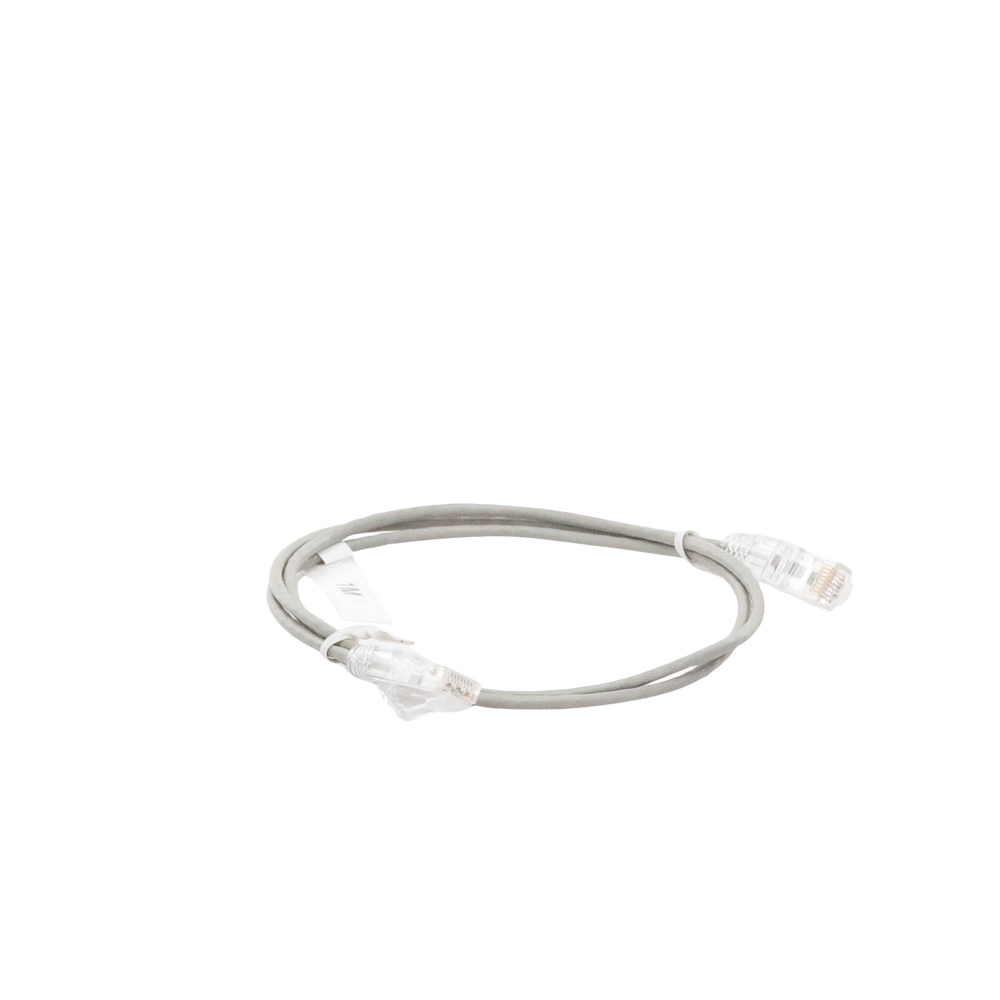 Cable de Parcheo Slim UTP Cat6 - 1 Metro (3.28 Pies), Gris, Di?metro Reducido (28 AWG) - Image 7