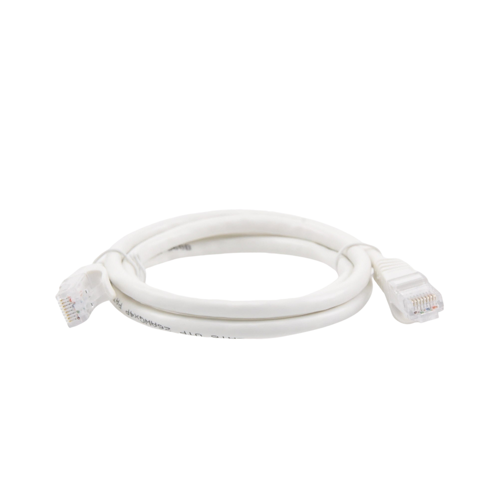 Cable de Parcheo UTP Cat6 - 1 Metro (3.28 Pies) - Blanco - Image 2