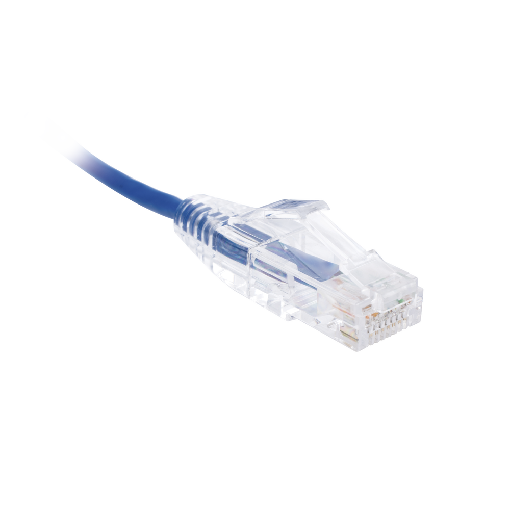 Cable de Parcheo Slim UTP Cat6 - 3 Metros (9.84 Pies) Azul Di?metro Reducido (28 AWG) - Image 2
