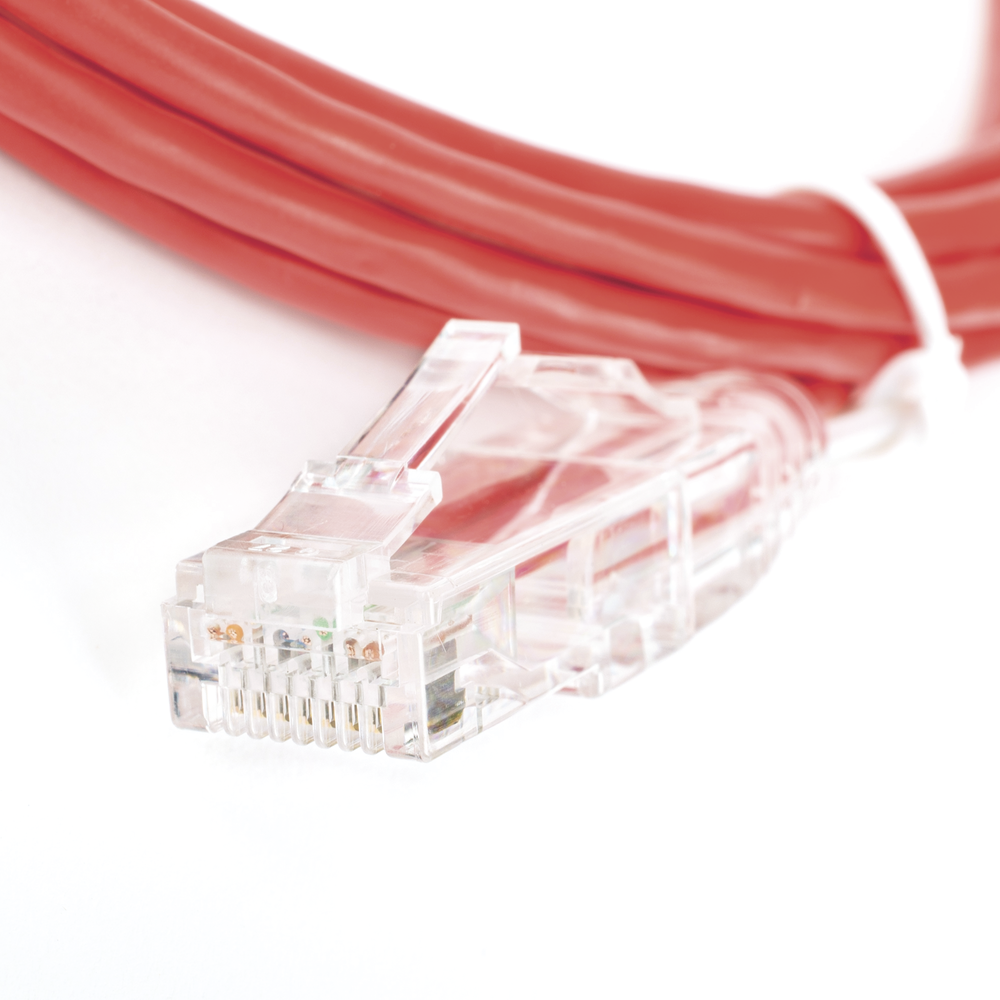 Cable de Parcheo Slim UTP Cat6 - 3 Metros (9.84 Pies) Rojo Di?metro Reducido (28 AWG) - Image 3