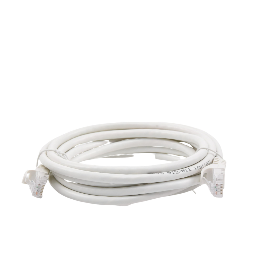 Cable de Parcheo UTP Cat6 - 3.0 Metros (9.84 Pies) - Blanco - Image 2