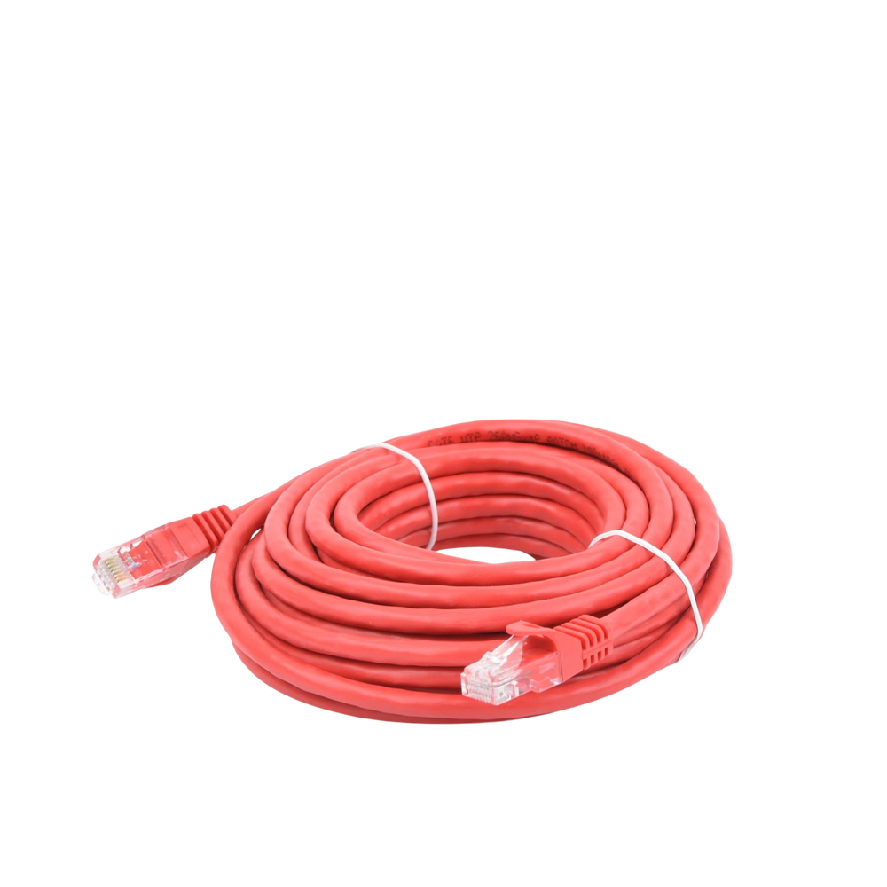 Cable de Parcheo UTP Cat6 - 7.0 Metros (22.97 Pies) - Rojo - Image 3