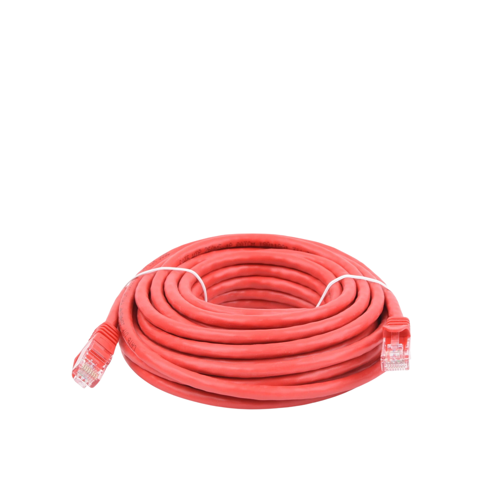 Cable de Parcheo UTP Cat6 - 7.0 Metros (22.97 Pies) - Rojo - Image 4